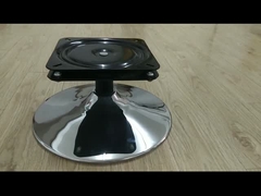 Accessori per sedie da bar, sedie da divano cromate con disco fisso