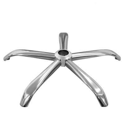 Sedi girante per ufficio elettroplata base Five Star Foot Dia 700 640 600 560 520 mm