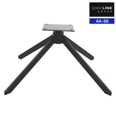 Divano a quattro zampe Scaffale da ufficio Sostituzione della base Colore nero Diametro 700 mm