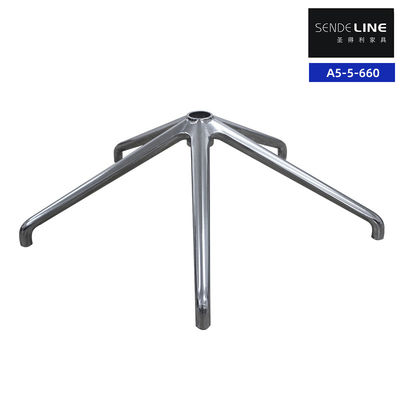 Sedie da ufficio ergonomiche con base in metallo e telaio in alluminio regolabile