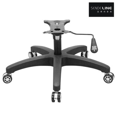 Buon prezzo Capacità di peso 300 libbre Poltrona da ufficio Base girevole Nylon 5 stelle Piedi Poltrona gambe in linea