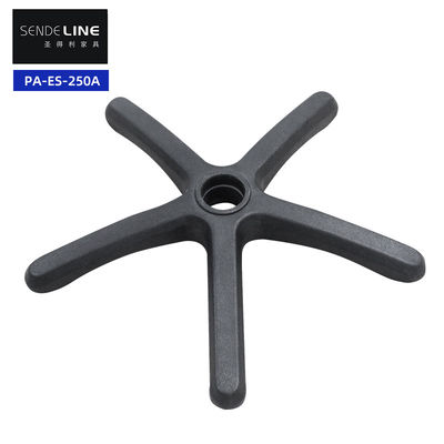 Sedia da ufficio regolabile in altezza base in nylon base in plastica piedi a cinque stelle base di sedia da ufficio girevole