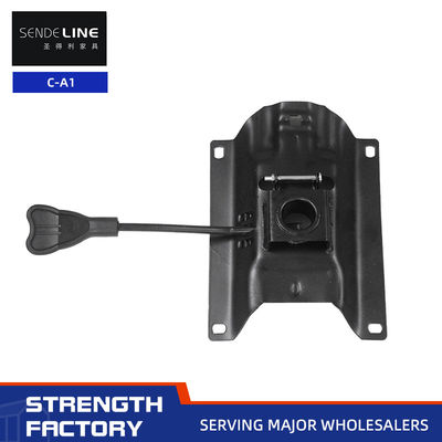 Buon prezzo Sedile da ufficio rotativo nero meccanismo girevole regolabile in altezza personalizzato in linea