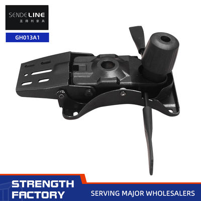 Buon prezzo BIFMA Sedile da ufficio ergonomica Meccanismo di inclinazione Legatura di alluminio Fusione di ferro sintesi in linea