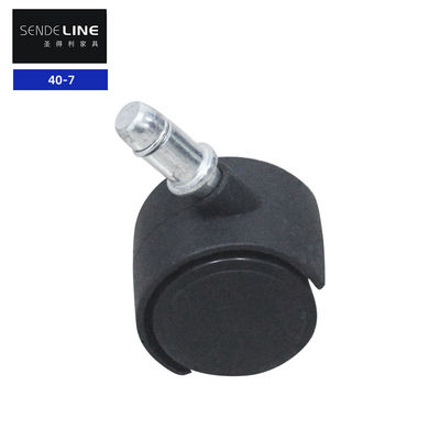 Buon prezzo Scaletta girevole di ufficio Ruote sostitutive 40mm Ruota di centro nera Puleggia Ruota cardana in linea