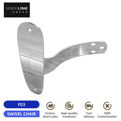 Buon prezzo Poltrone da ufficio in ferro cromato, ergonomico per sedie di grandi dimensioni in linea