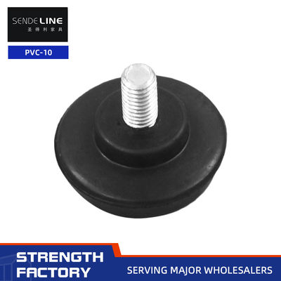 Buon prezzo M8 Piedi regolabili da tavolo Diametro base 38 mm Sedia girevole per ufficio Pad per i piedi in linea