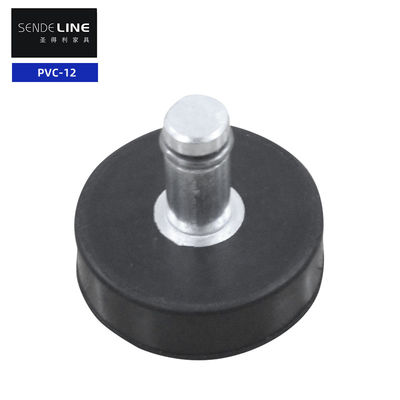 Buon prezzo M11 Piedi regolabili da tavolo Diametro di base 43 mm Poltrone da ufficio in gomma nero in linea