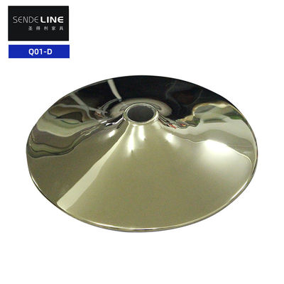 Buon prezzo Scaffale da bar moderno in oro / bianco accessori da ristorante sedia girevole a base rotonda in linea