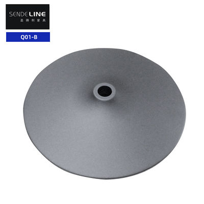 Buon prezzo Accessori per sgabelli di bar moderni Rotondo Nero / Placcato Color Chassis Divano Sedia Base in linea