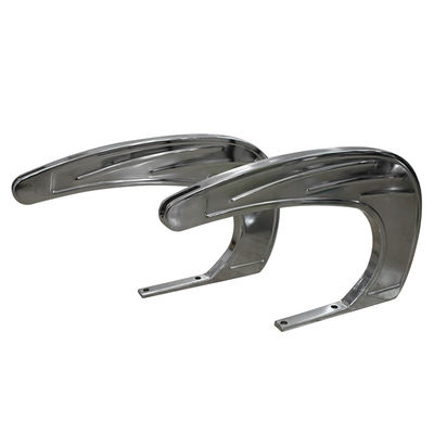 Buon prezzo Appoggio braccio in acciaio inossidabile e sedia da barbiere Base 560 x 29 x 335 mm in linea