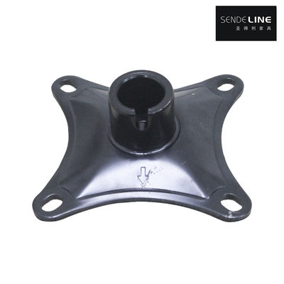 Buon prezzo 123X123mm Barber Chair Base Program Oil Pump Tray Turntable E colore nero in linea