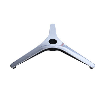 Buon prezzo Moderna base della sedia da ufficio in metallo con regolazione dell' altezza, colore lucidante, senza ruote in linea