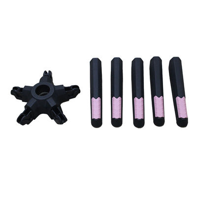 Buon prezzo Vendite dirette di fabbrica 350mm Radius Nylon Sedia da ufficio Base girevole con piede da smontaggio a cassa in linea