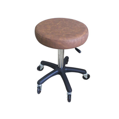 Buon prezzo Pad di cuscino a sedie regolabile cuscino di sedile a spugna rotonda traspirante con piede a cinque stelle in nylon in linea