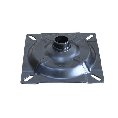 Meccanismo della sedia di ufficio rotante in piastra di ferro nero stile moderno con foro di montaggio 140x140mm