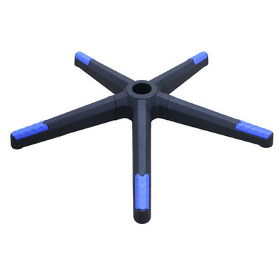 Buon prezzo Disassembly Foot Base di sedia da ufficio nera Regolazione altezza 90mm Nylon pesante in linea