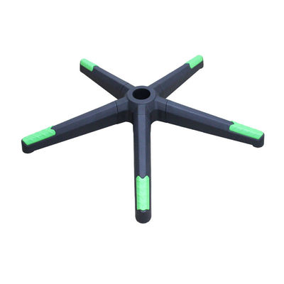 Buon prezzo Disassemblaggio ergonomico Sedia da ufficio Base girevole con 1136 kg di test di nylon Altezza regolabile Casters neri in linea