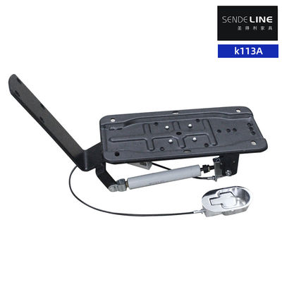 Buon prezzo Poltrona da barbiere in ferro nero opaco in linea