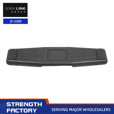 Buon prezzo Sedia da barbiere in gomma Piede di piattaforma Base di gomma nera Vattone per sedia da barbiere lunga 300 mm in linea