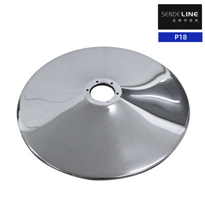 Buon prezzo Cromo rotondità Barber Chair Base per il salone Styling Seat 520/550mm specifica in linea