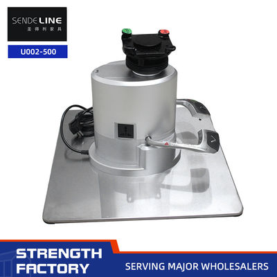 Buon prezzo 200KGS Base quadrata in acciaio inossidabile Sedile da barbiere Base pompa elettrica in linea