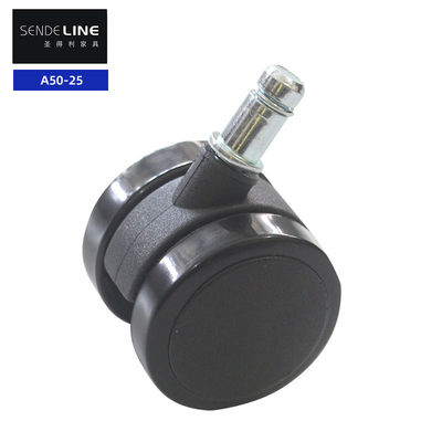 Buon prezzo Circlip inserire tipo 2 pollici sedia d'ufficio ruote di ricambio per ufficio sedia per computer nylon in linea