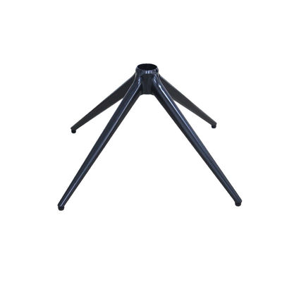 Buon prezzo Moderna poltrona da ufficio nera e luminosa base 630 diametro base poltrona da quattro stelle in linea