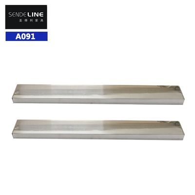 Base della sedia da barbiere in acciaio inossidabile di colore brillante per salone di bellezza 460*60*20mm