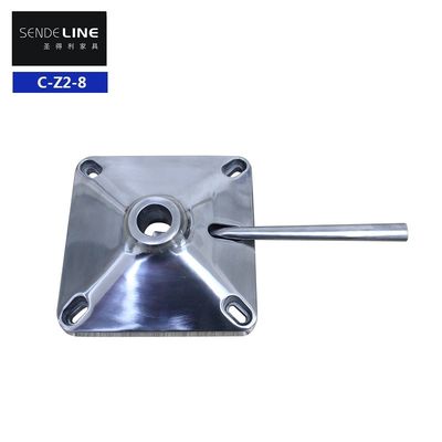 Buon prezzo Capacità di peso per lavori pesanti Leghe di alluminio Meccanismo della sedia da ufficio senza supporto lombare in linea