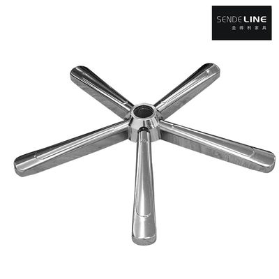 Buon prezzo 700 mm Sostituzione della base della sedia da ufficio in ferro per un ambiente di lavoro moderno e produttivo in linea