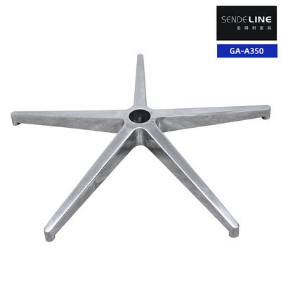 Buon prezzo Diametro 700 mm Sedile da ufficio Base in metallo Colore brillante e colore personalizzabile per posti a sedere confortevoli in linea