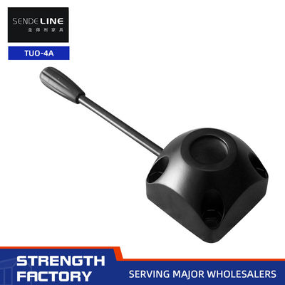 Buon prezzo Sedie da ufficio in lega di alluminio meccanismo con foro di montaggio 55x55 mm Spessore della parete 2,5 mm in linea