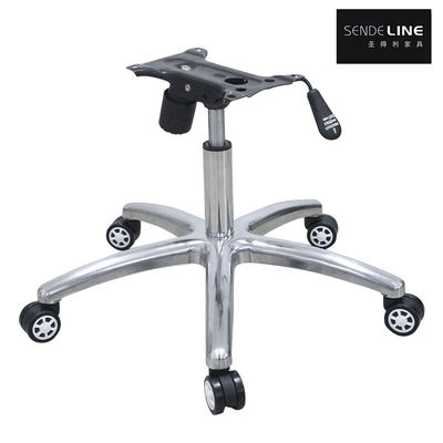 Buon prezzo Base della sedia d'ufficio Legno di alluminio su misura Piedi a cinque stelle con diametro di 700/660/600/500 mm in linea