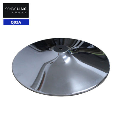 Buon prezzo Accessori per sgabelli da bar con foro centrale da 15mm in ferro cromato con dimensioni 380/400/450/500/550mm in linea