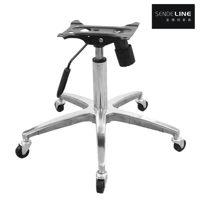 Buon prezzo Sedile da ufficio ergonomica regolabile base in lega di alluminio con cinque stelle diametro 560 mm 600 mm 700 mm in linea