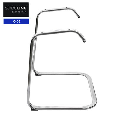 Buon prezzo 1.2/1.5/1.8mm Wall Thickness Metal Frame Office Chair for Professional Office Setting in linea