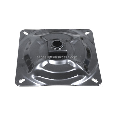Buon prezzo Modern Black Steel Chair Mechanism with 248X248mm Size and 3.0mm Thickness for Swivel Chair Base in linea