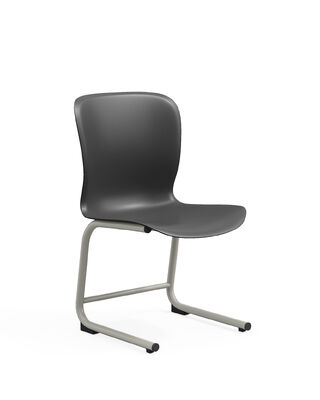 Buon prezzo Dimensioni del sedile 48H×46W×43Dcm Sedile in plastica moderna con supporto di base trattata con decapaggio elettroplatazione attrezzata anti scivolamento cuscinetti fissi per piedi adatti all'interno all'esterno in linea