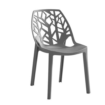 Buon prezzo Moderna sedia di design Moderna sedia di plastica realizzata con materiale PP GF per varie applicazioni residenziali commerciali in linea