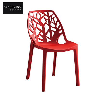Buon prezzo Sedia Moderna in Plastica Soluzione di Seduta Minimalista Moderna per Camere da Letto e Zone Studio in Appartamento in linea