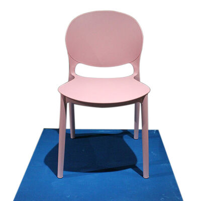 Buon prezzo Sedia in Plastica Moderna Resistente Rosa Ergonomica Comoda Leggera Impilabile per Ufficio Sala Conferenze Area d'Attesa in linea